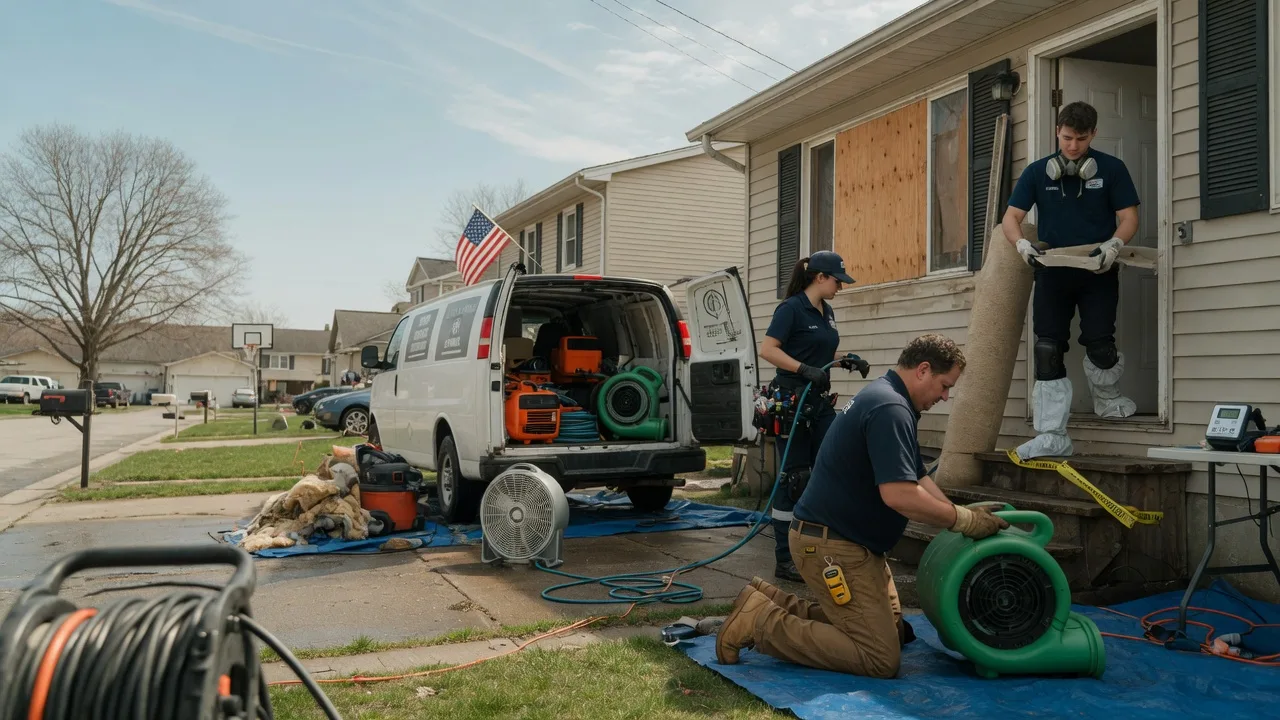 Water Damage Restoration in Worthington, PA near me